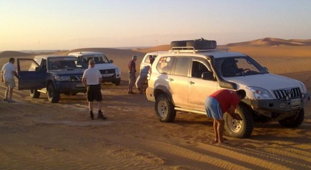 preparando los 4x4
